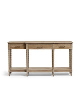 Lingnan Console Table - Burnt Oak