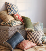 Longshan Cushion Cover - Grey Green