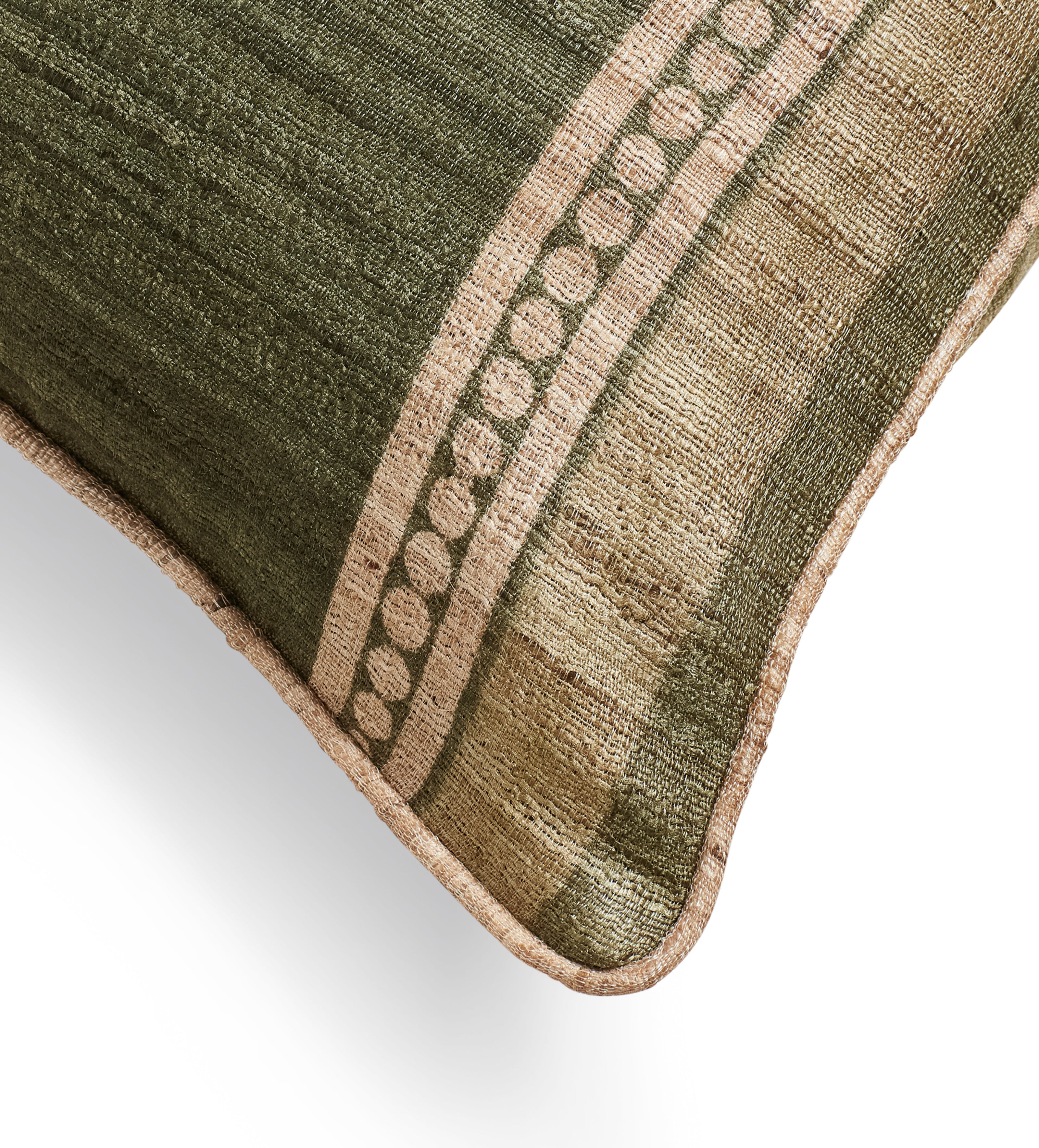 Longshan Cushion Cover - Grey Green