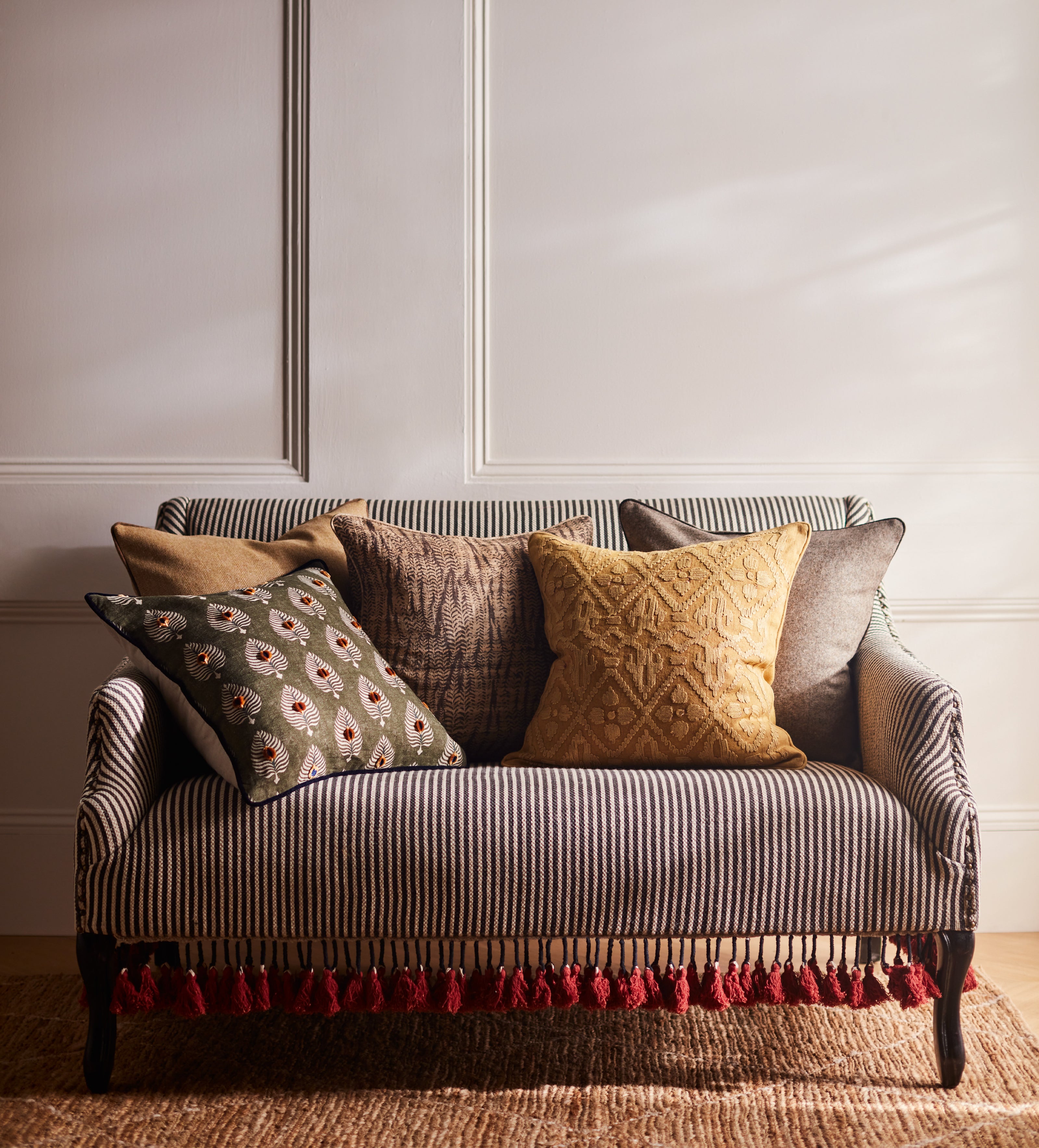 Lorna Cushion Cover - Natural