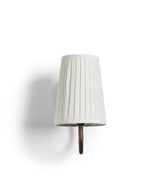 Lucas Wall Lamp with Shade - Warm Burl