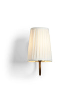 Lucas Wall Lamp with Shade - Warm Burl