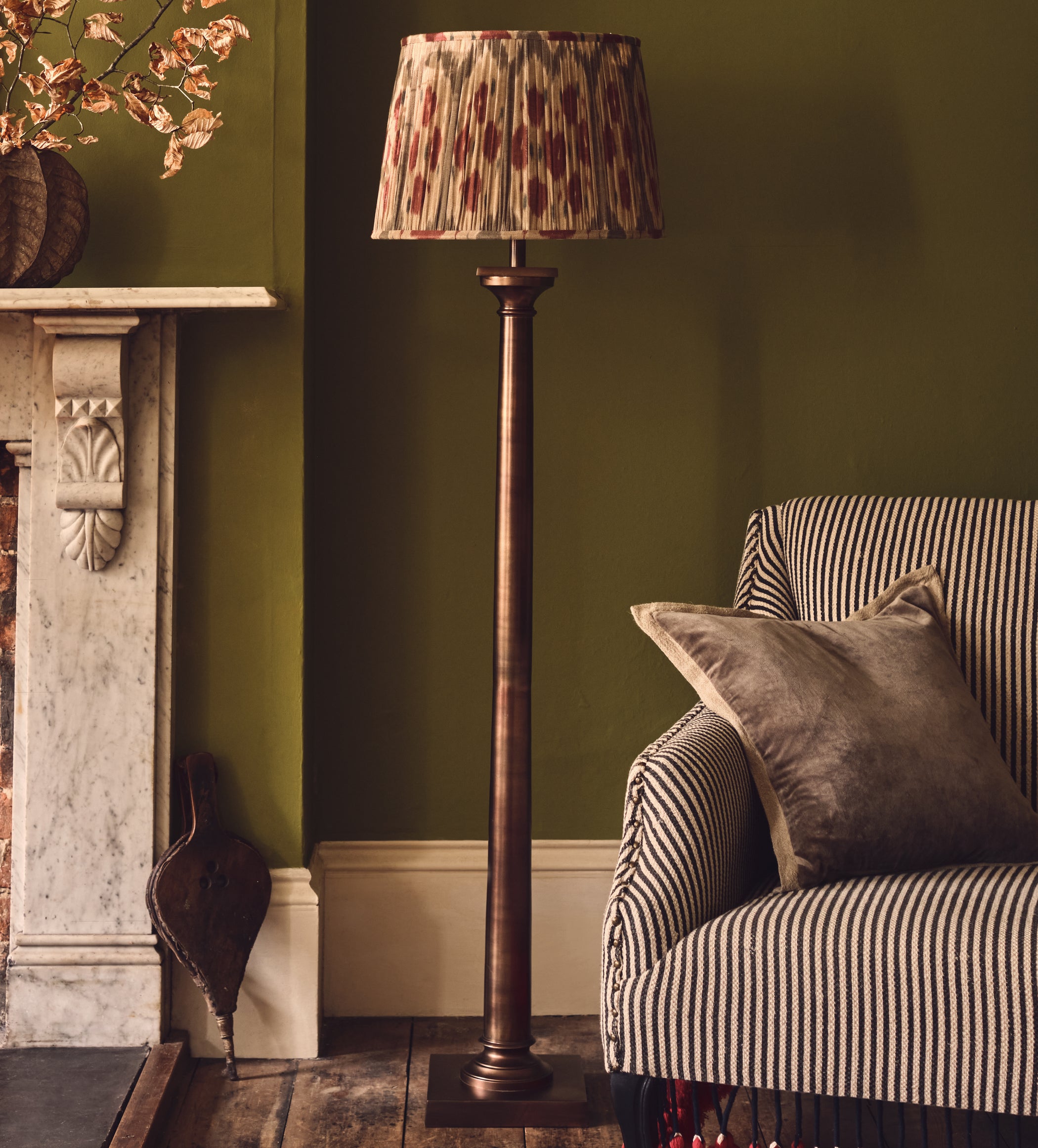 Lucilla Floor Lamp - Antique Bronze
