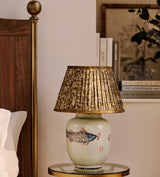 Macchli Table Lamp - Antique Brass