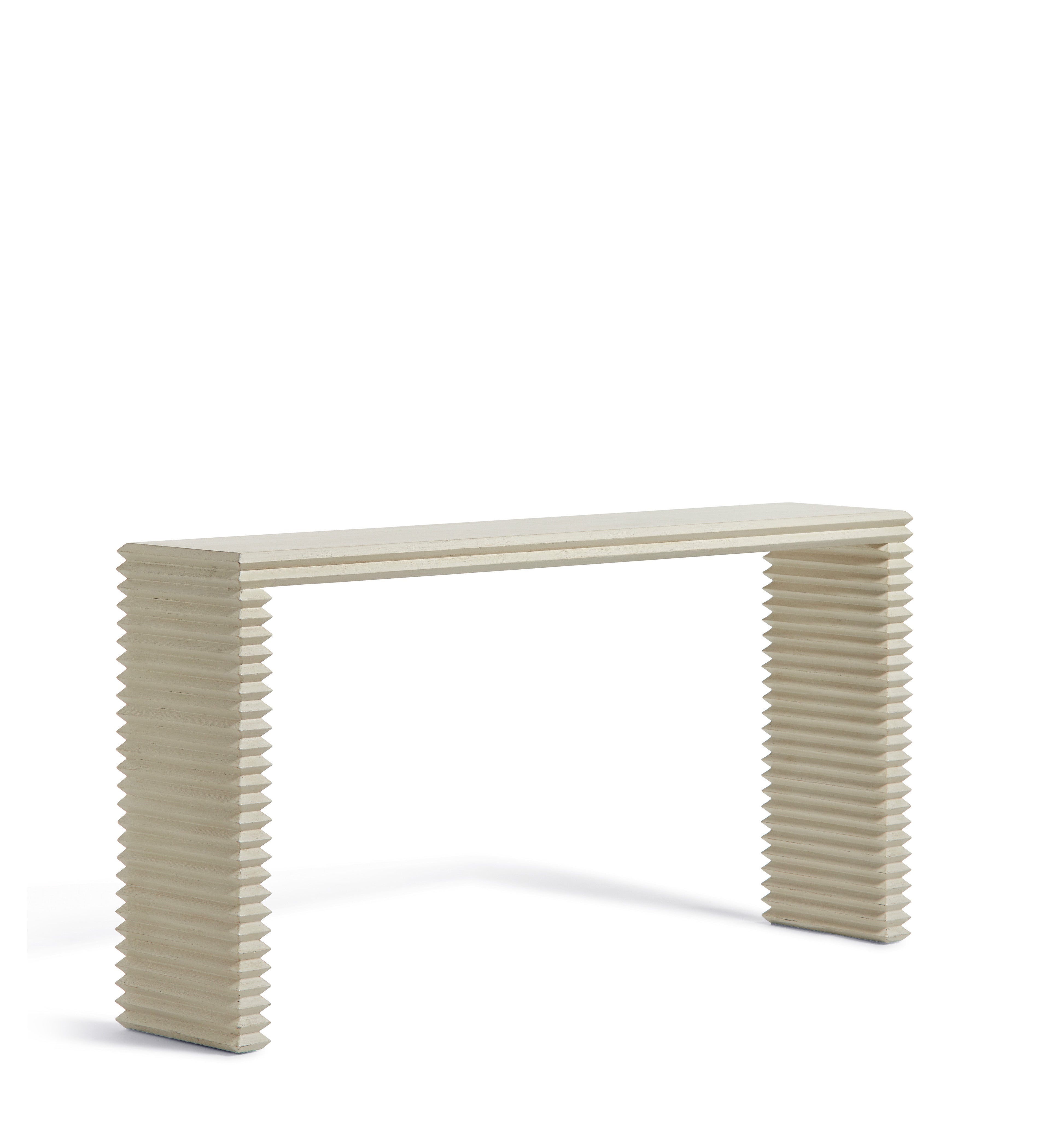 Magnante Console Table - Grey Wash | OKA