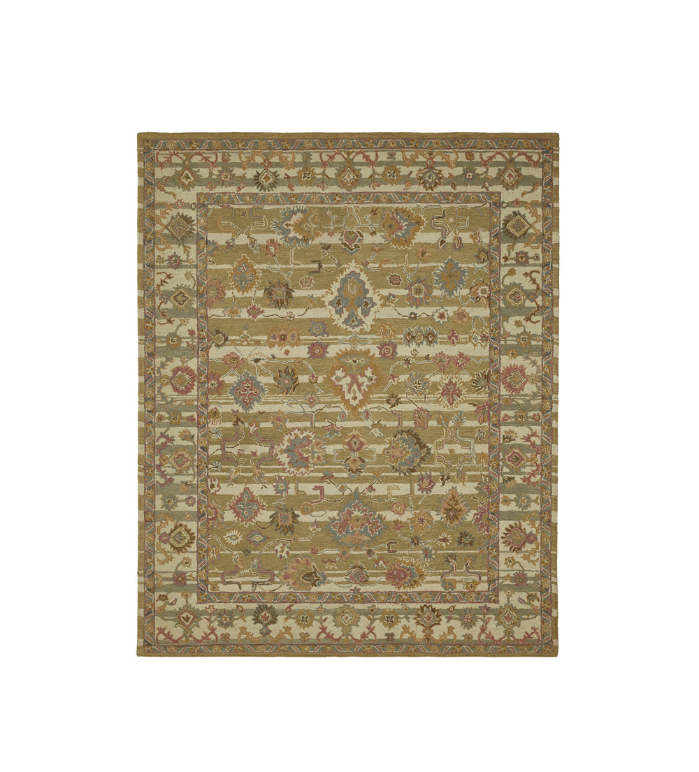 Mahin Rug 305x244cm - Gold/Ivory