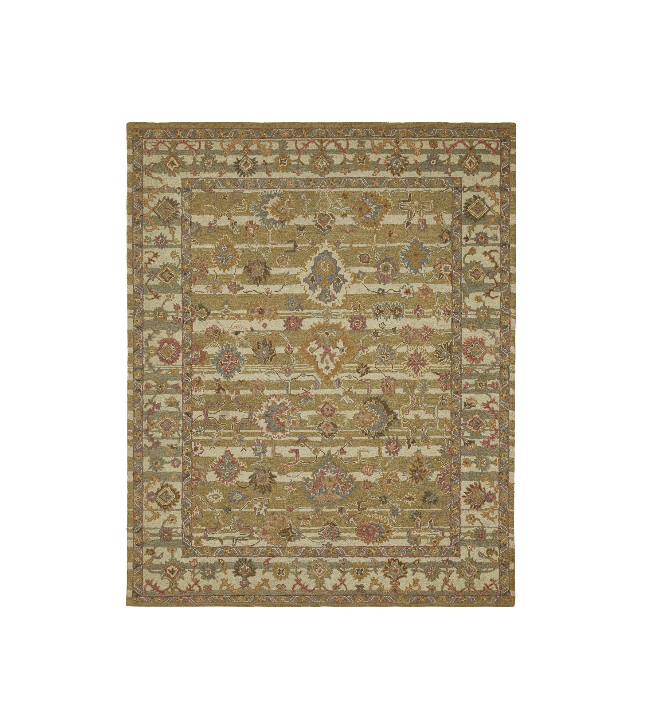 Mahin Rug 305x244cm - Gold/Ivory