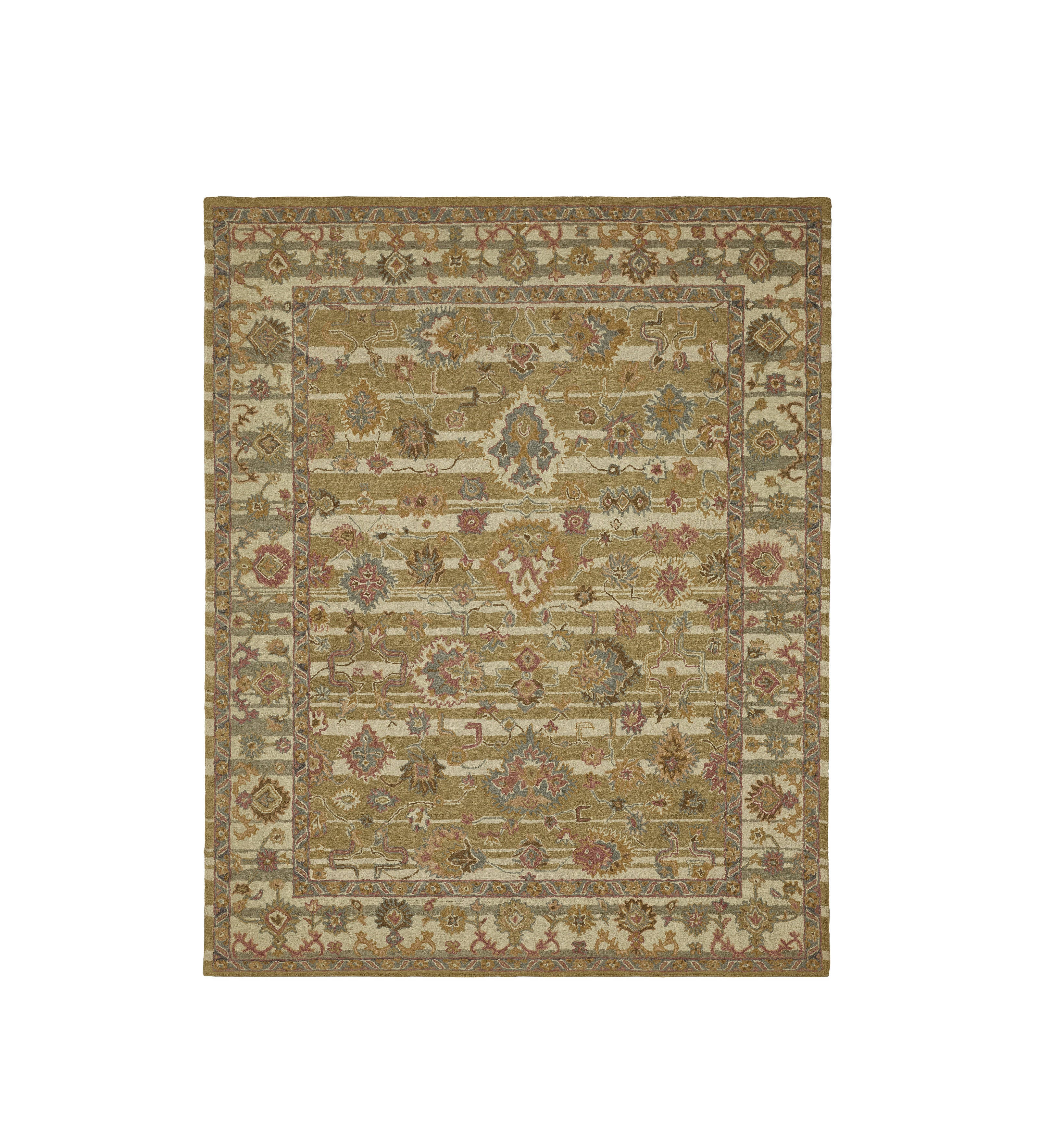 Mahin Rug 305x244cm - Gold/Ivory