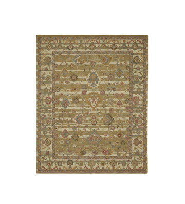 Mahin Rug 244x305cm - Gold/Ivory