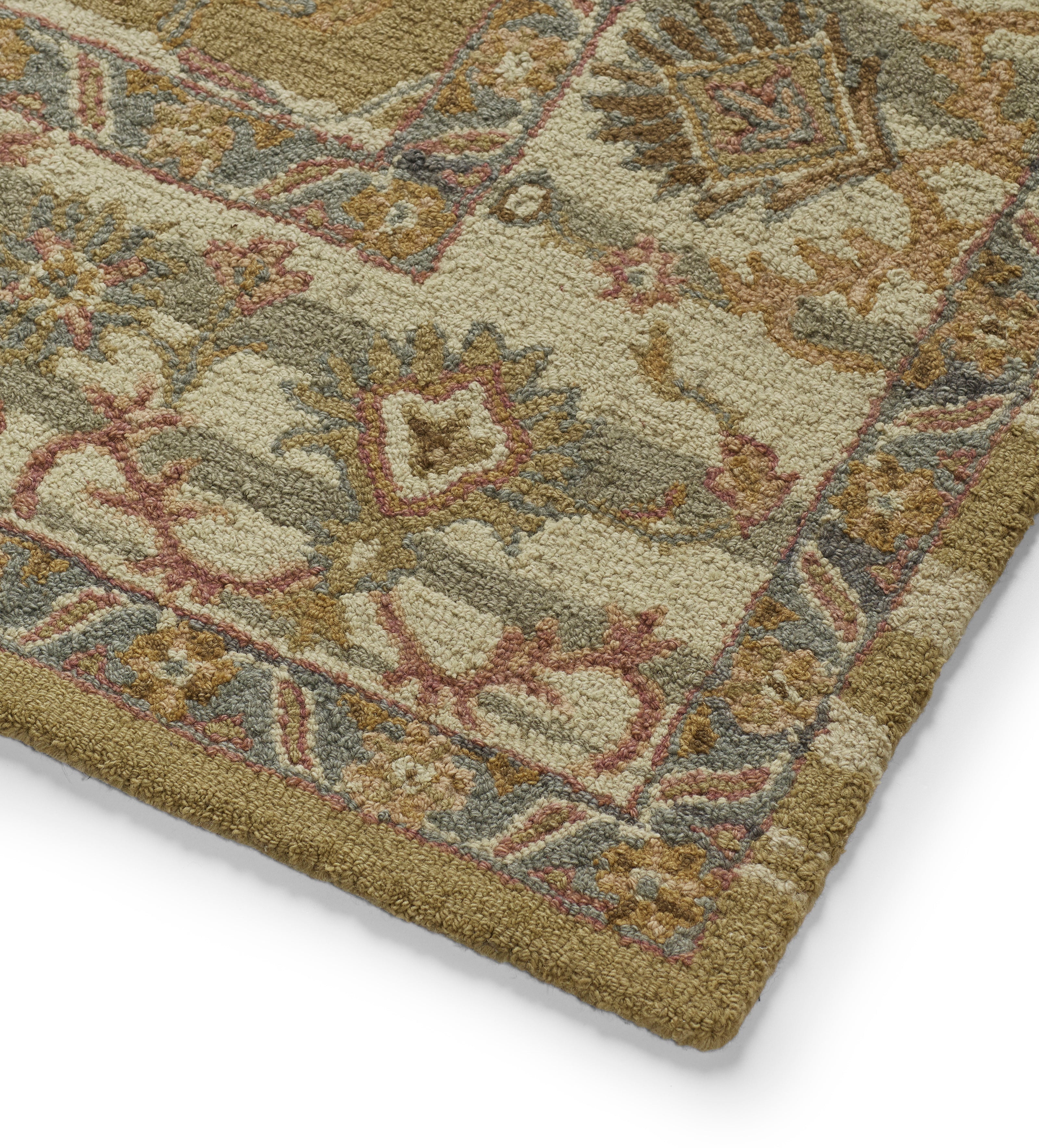 Mahin Rug 305x244cm - Gold/Ivory
