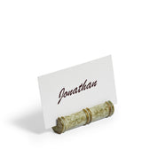 Manas Name Card Holders - Set of Four - Green