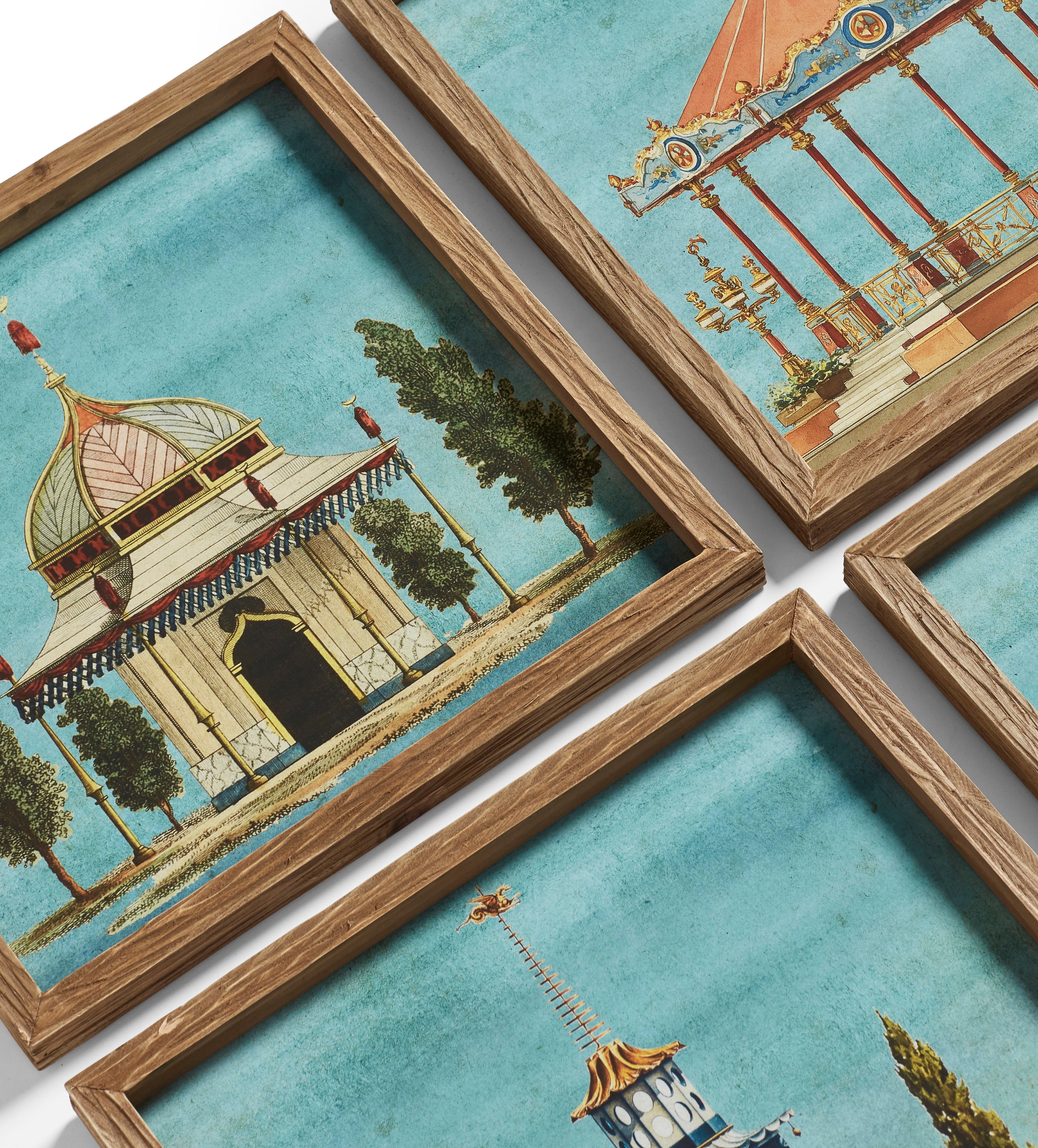 Mandira Prints - Set of Four - Multi