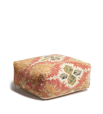 Manisa Floor Cushion - Persian Red
