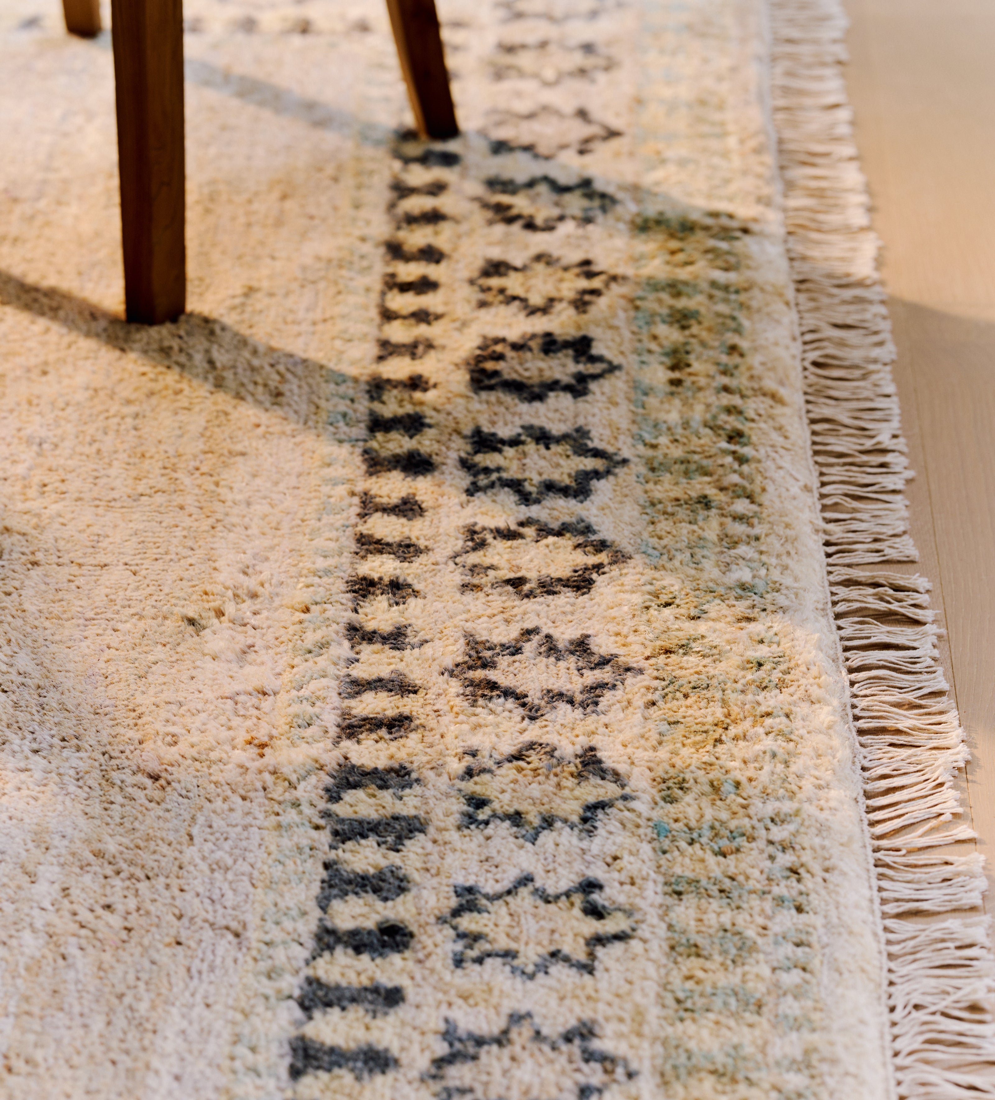Marquess Rug 244x305cm - Warm Natural/Blue