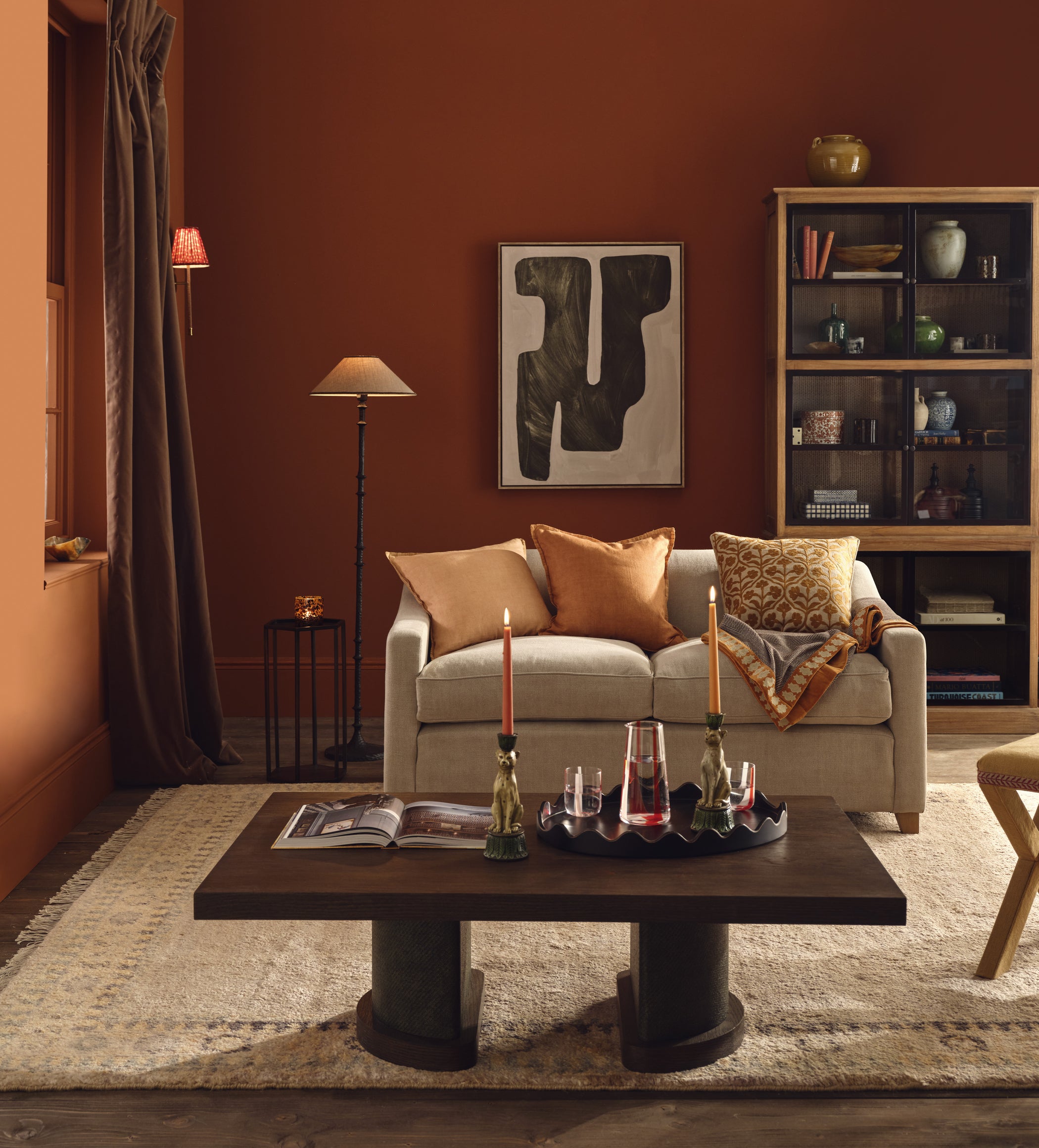 Marquess Rug 244x305cm - Warm Natural/Blue