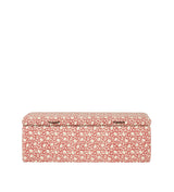 Mekar Upholstered Trunk - Washed Rust