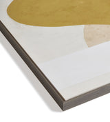 Meridiem Framed Wall Art - Mustard