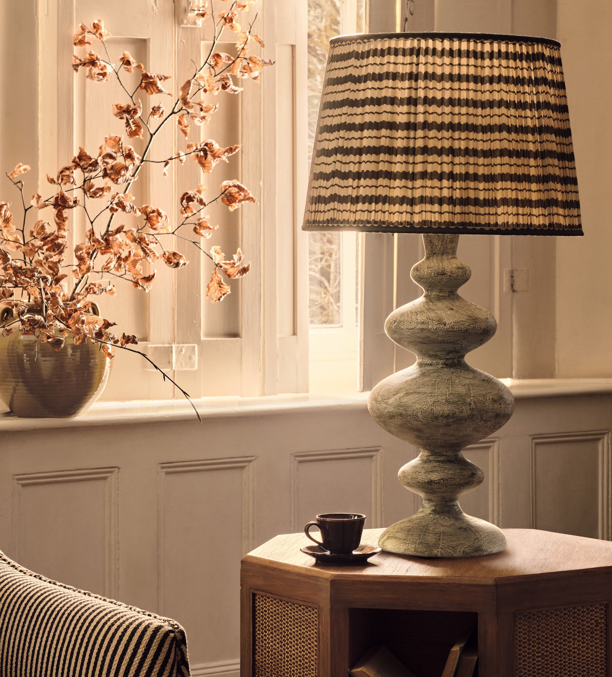 Minerva Table Lamp - Cloud Wash