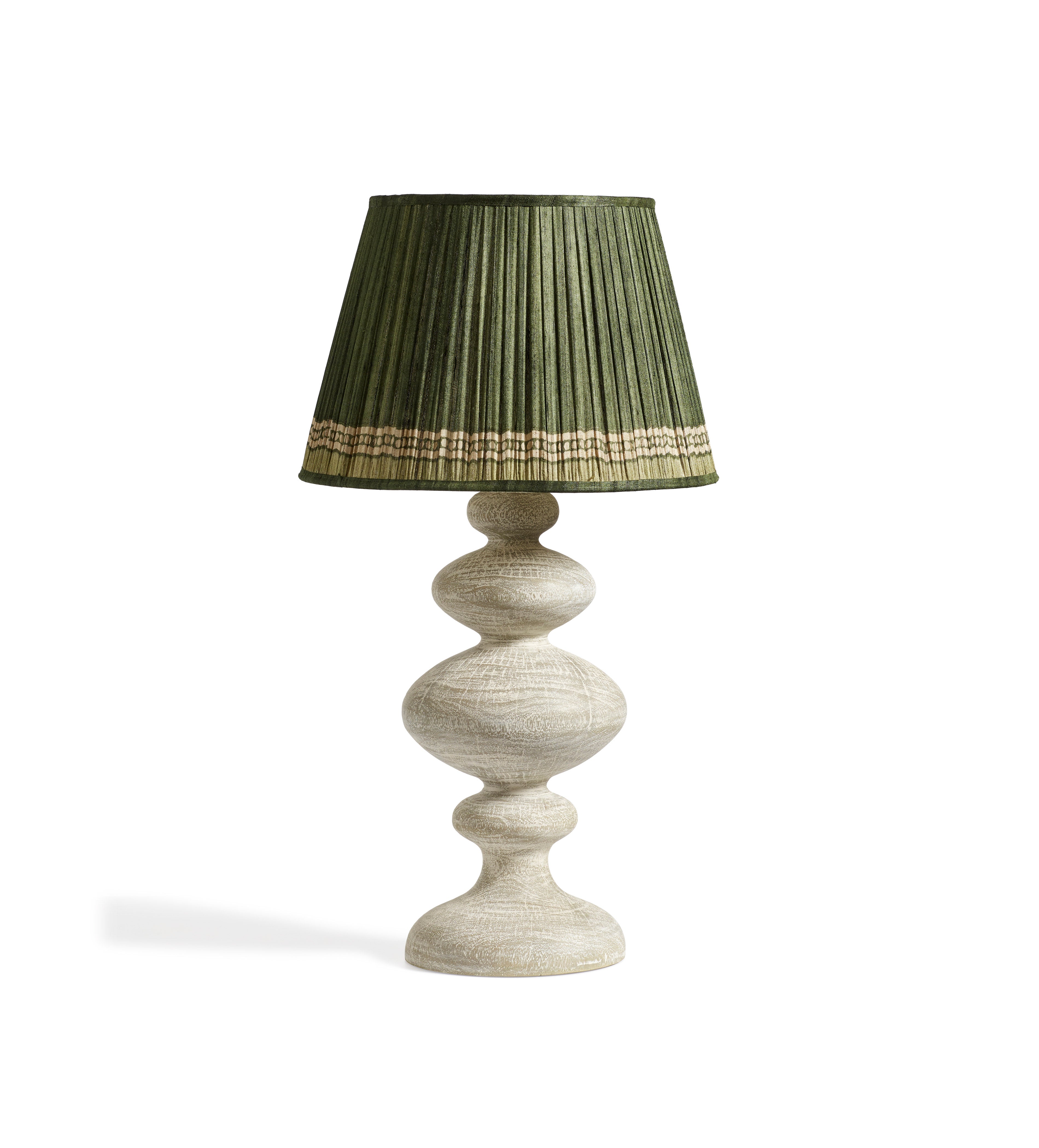 Minerva Table Lamp Base - Cloud Wash Off-White | OKA