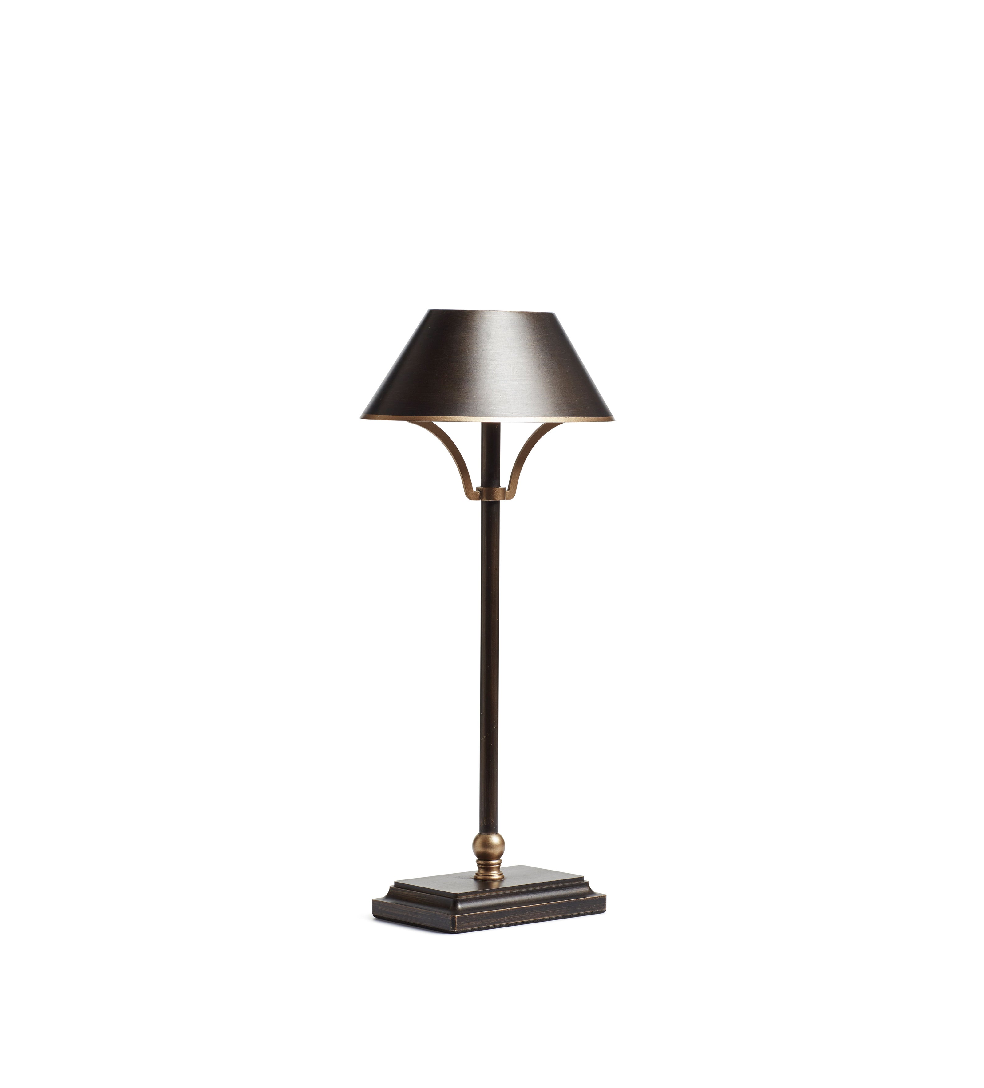 Mini Grisewood Wireless Lamp and Shade - Brown