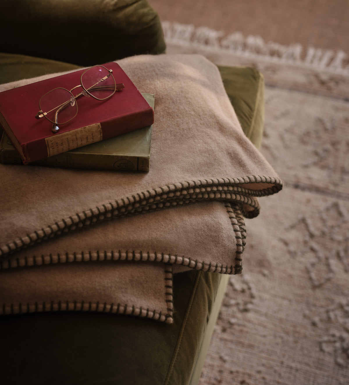Mireia Throw - Spruce