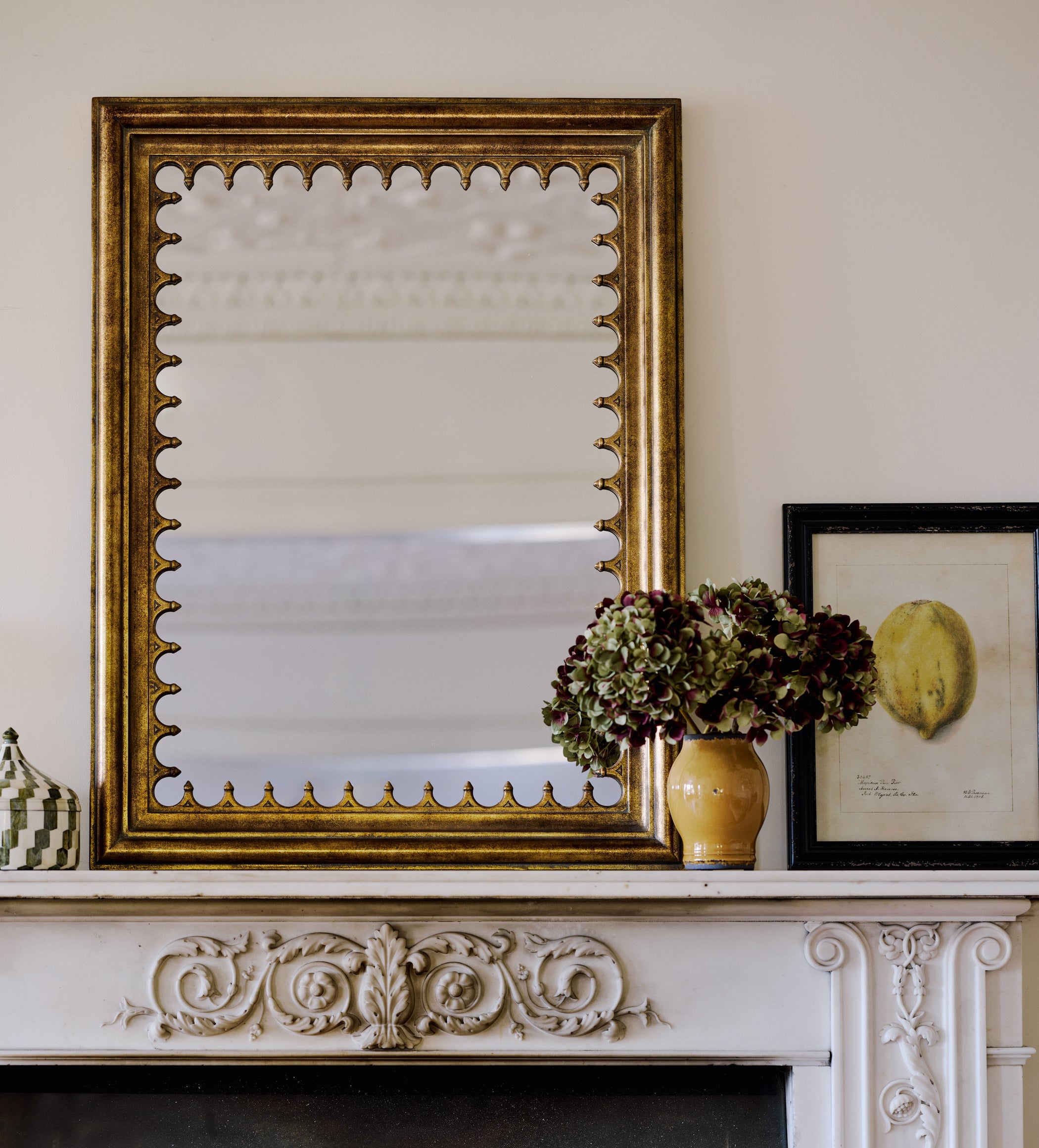 Montsoreau Mirror - Antique Gold