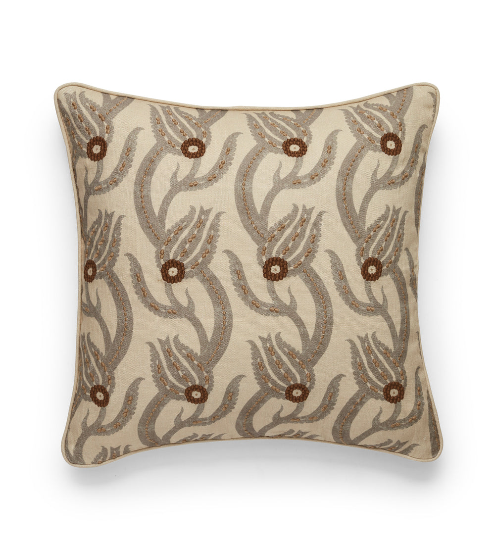 Muhibbi Cushion Cover - Pewter