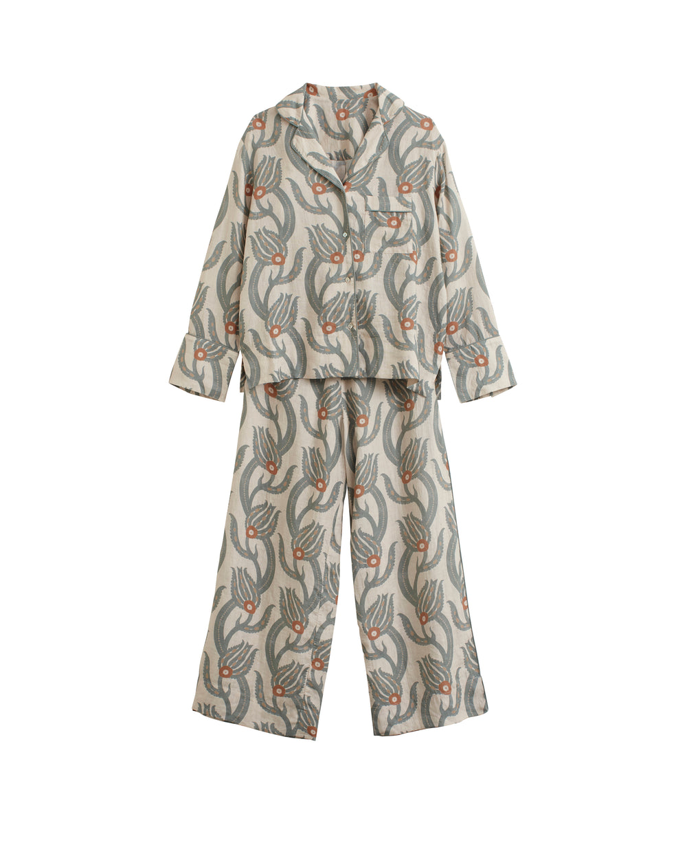 Muhibbi Pyjamas Medium - Dark Seafoam