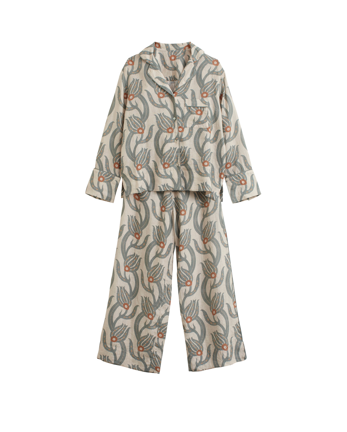 Muhibbi Pyjamas Medium - Dark Seafoam