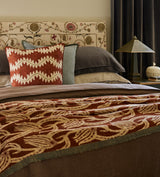 Muhibbi Throw - Earthy Red