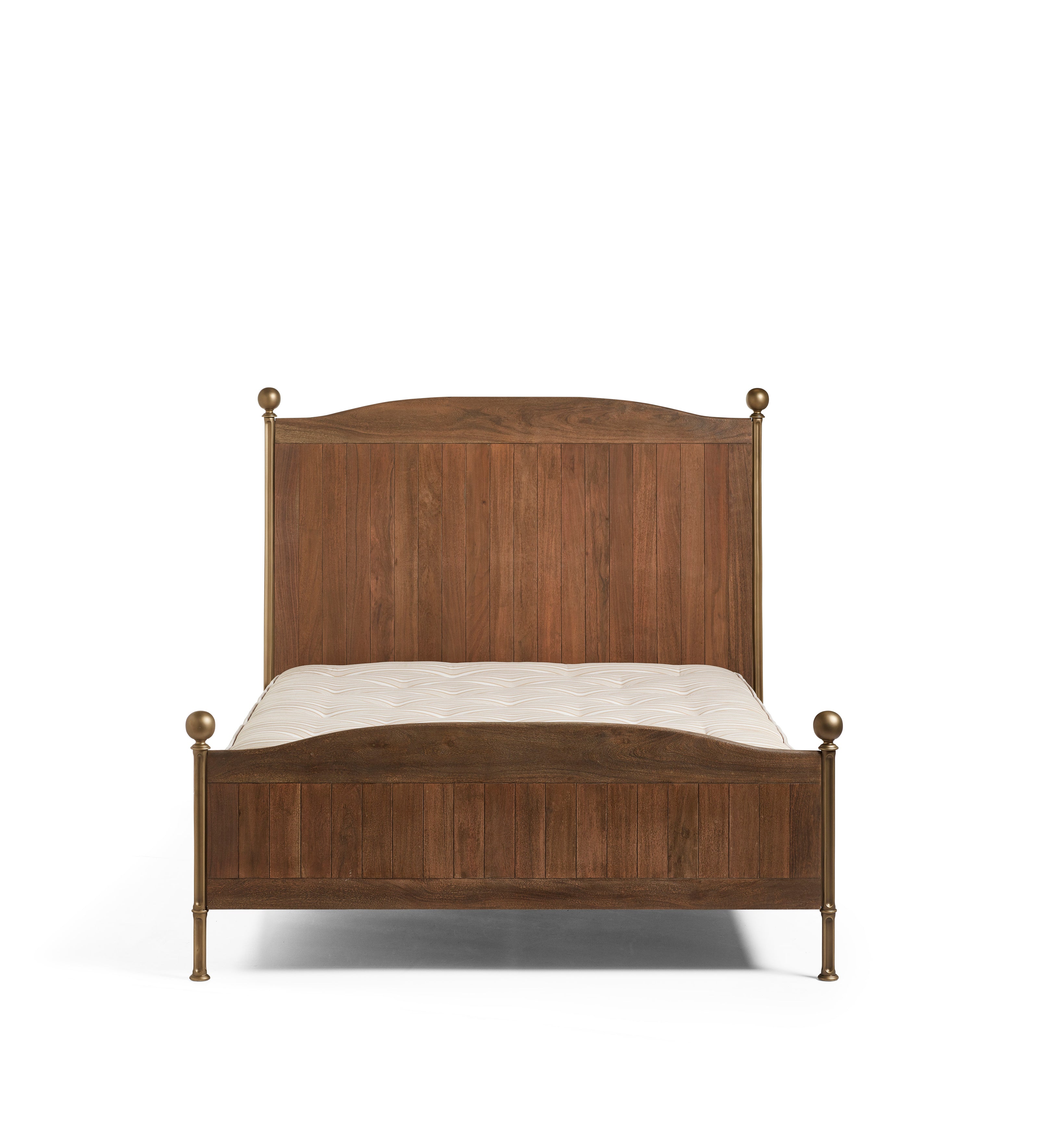 Muncaster Bed - King Size - Smoked Acacia