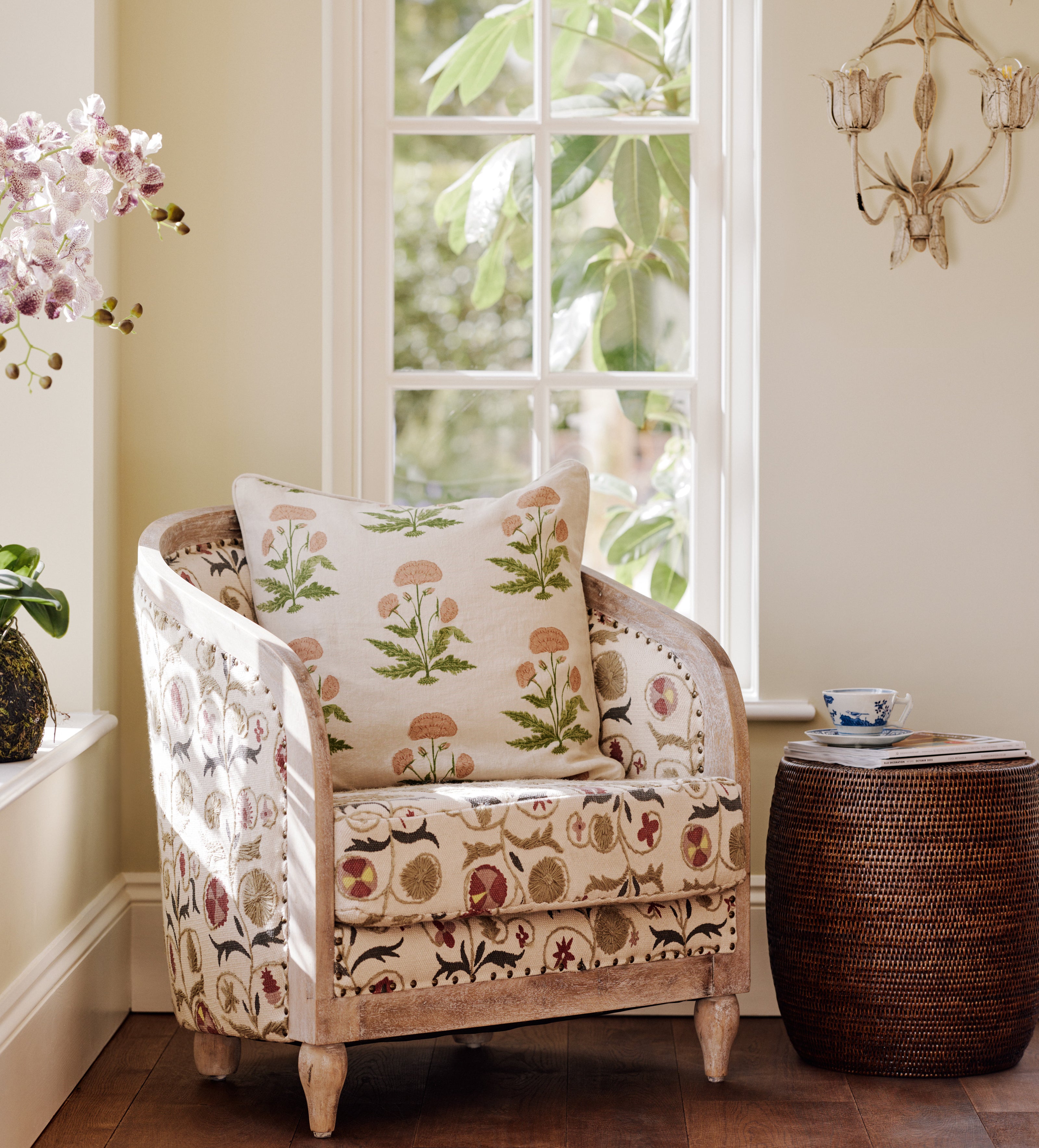 Nahana Armchair - Sheki Olive