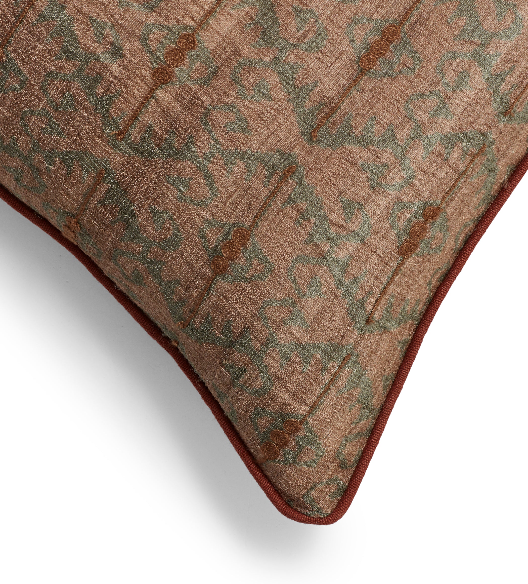 Namuna Cushion Cover - Earthy Red