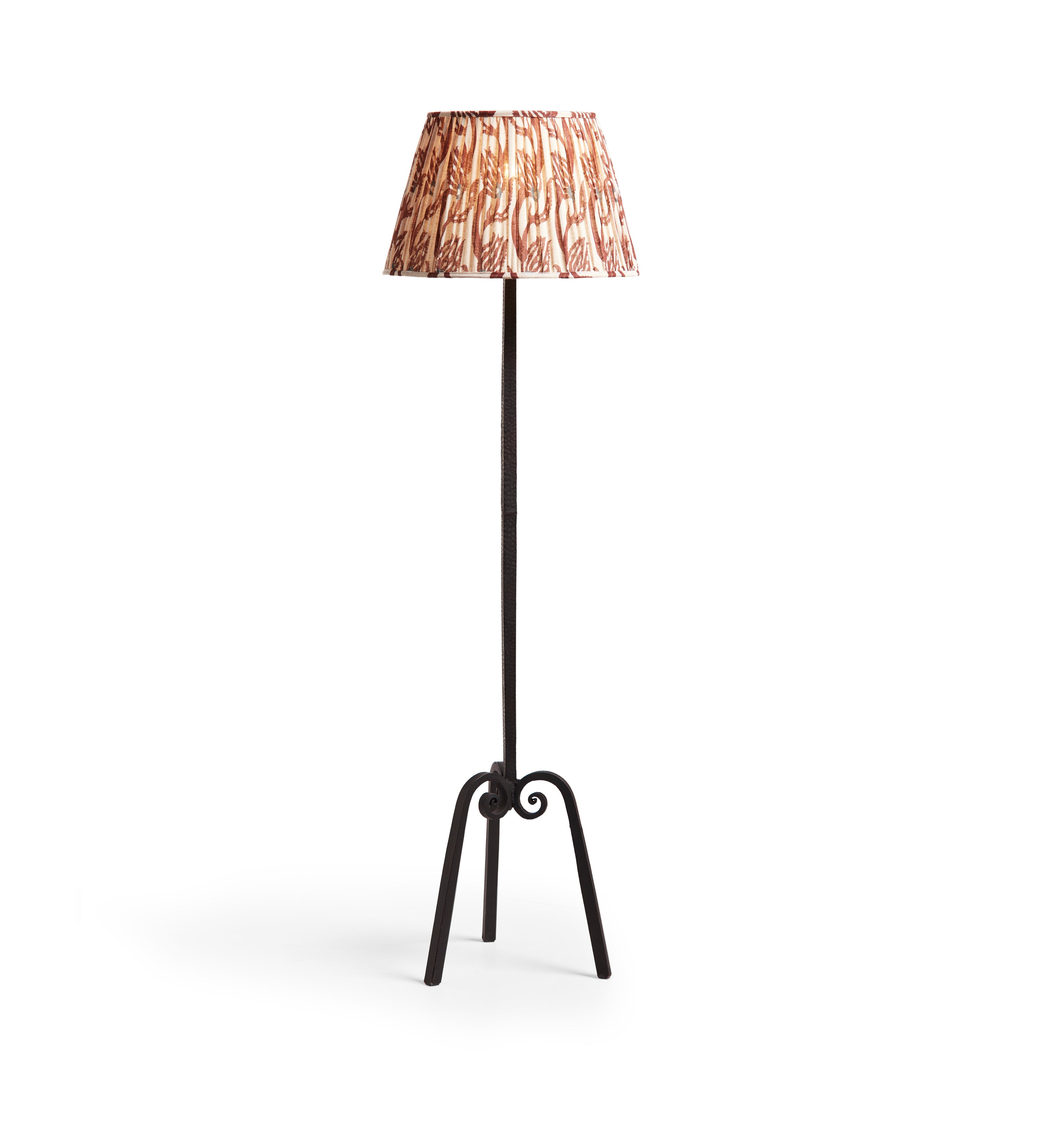 Nasmyth Floor Lamp Base - Blackened Bronze