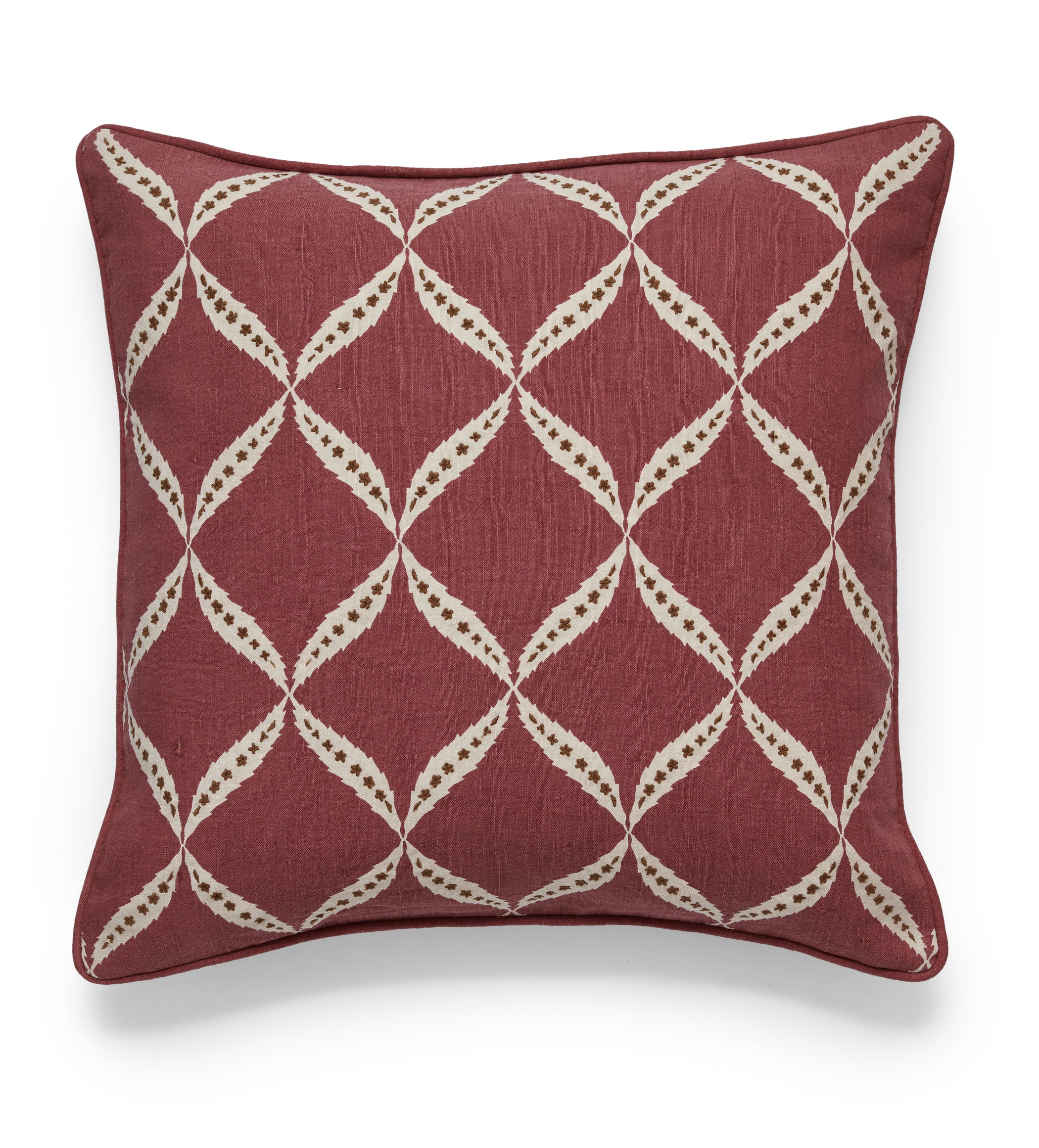 Nava Cushion Cover - Blood Orange