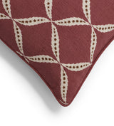 Nava Cushion Cover - Blood Orange
