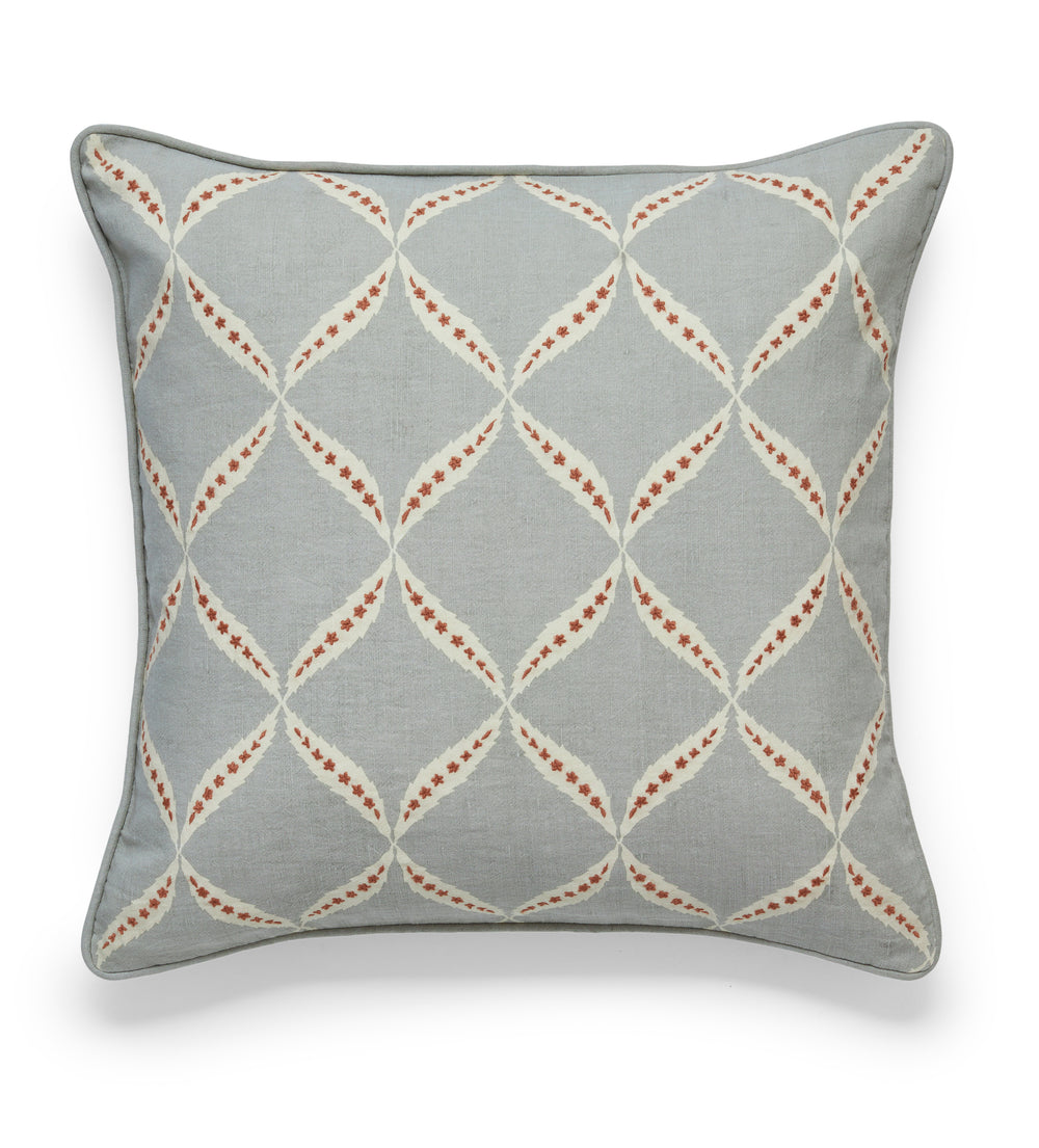 Nava Cushion Cover - Gainsborough Blue