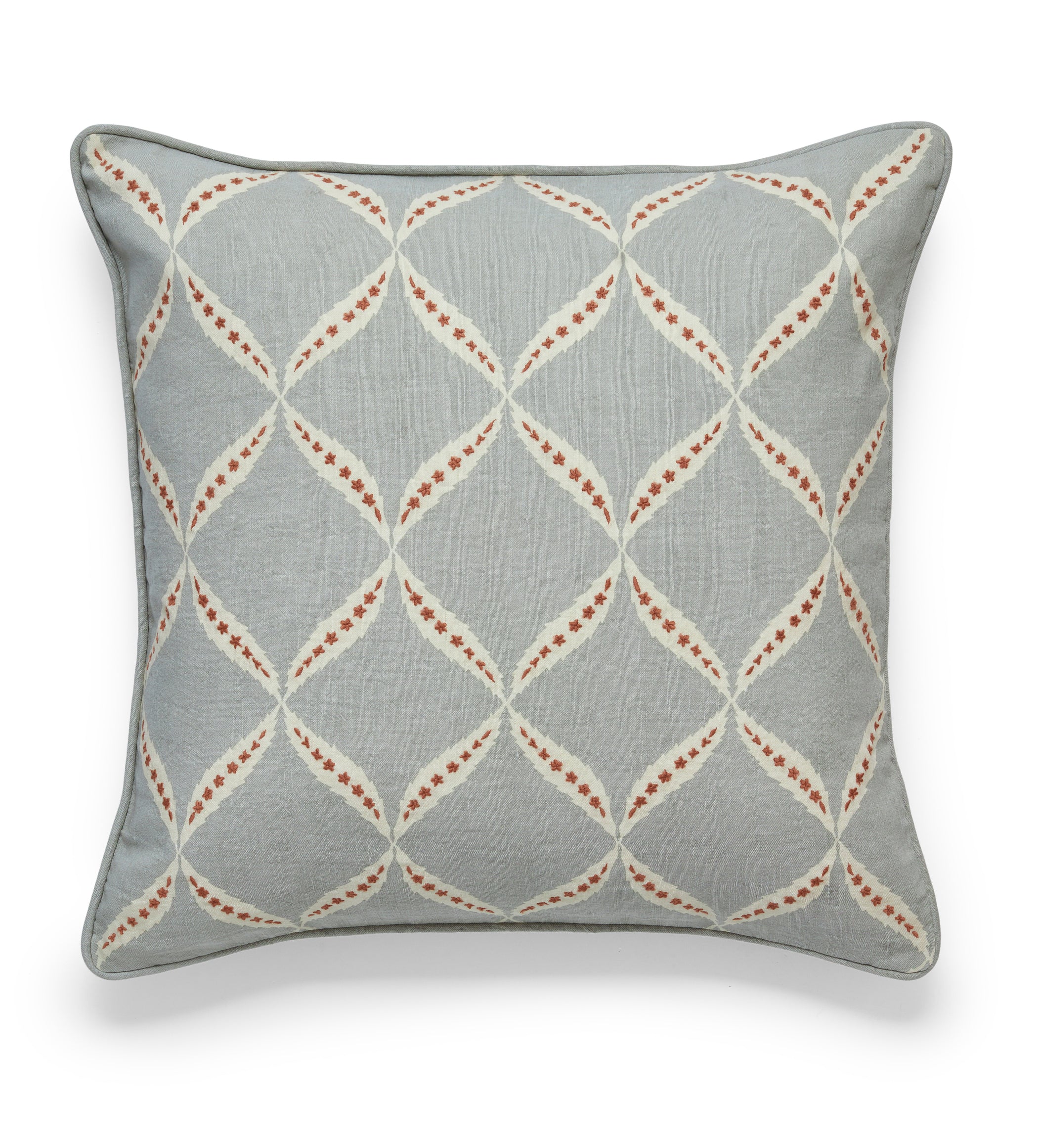 Nava Cushion Cover - Gainsborough Blue