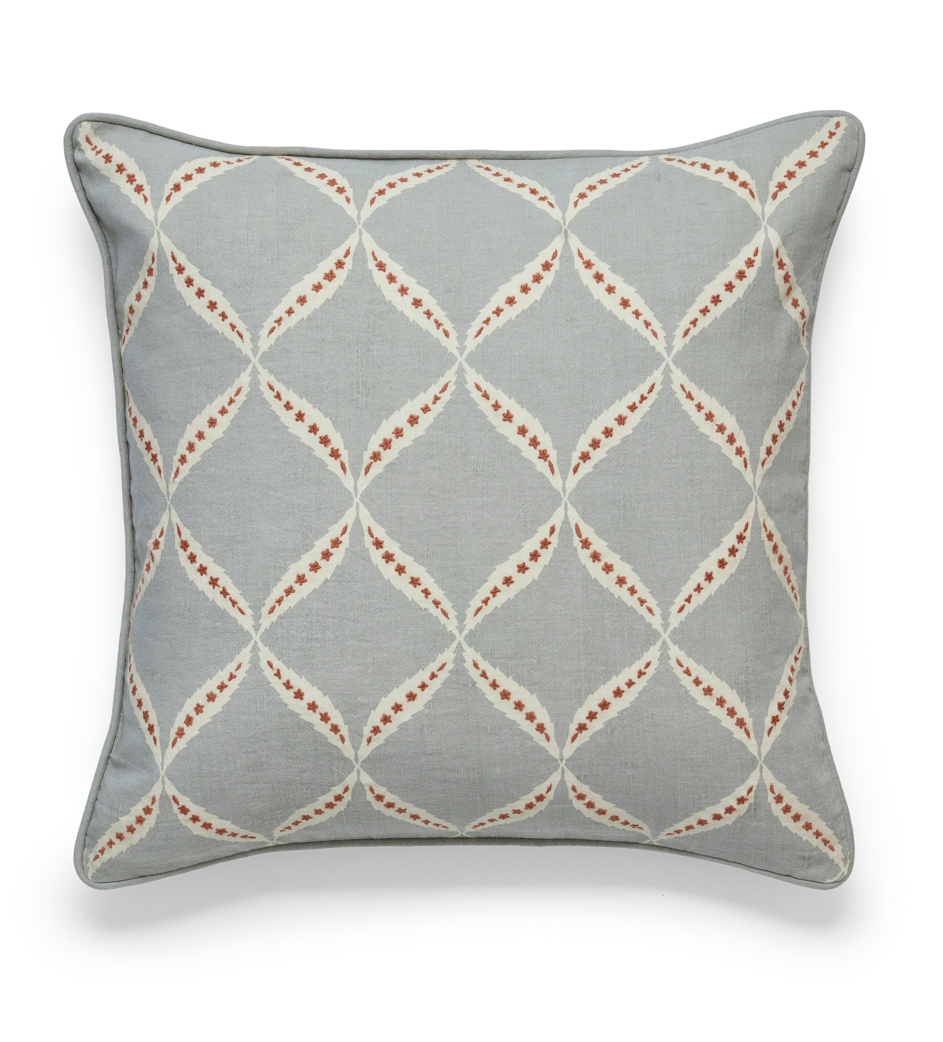 Nava Cushion Cover - Gainsborough Blue