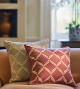 Nava Cushion Cover - Gainsborough Blue