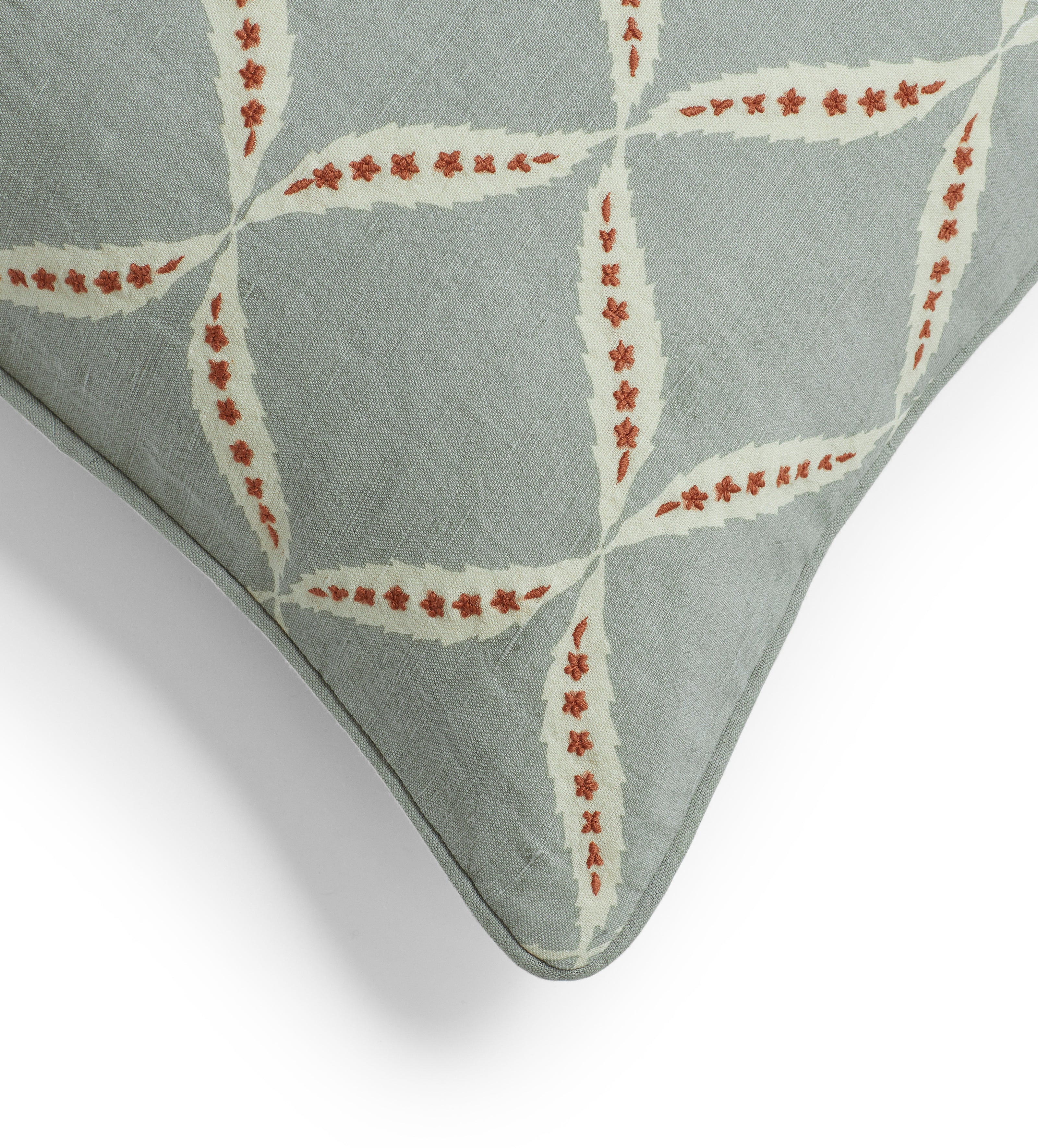Nava Cushion Cover - Gainsborough Blue