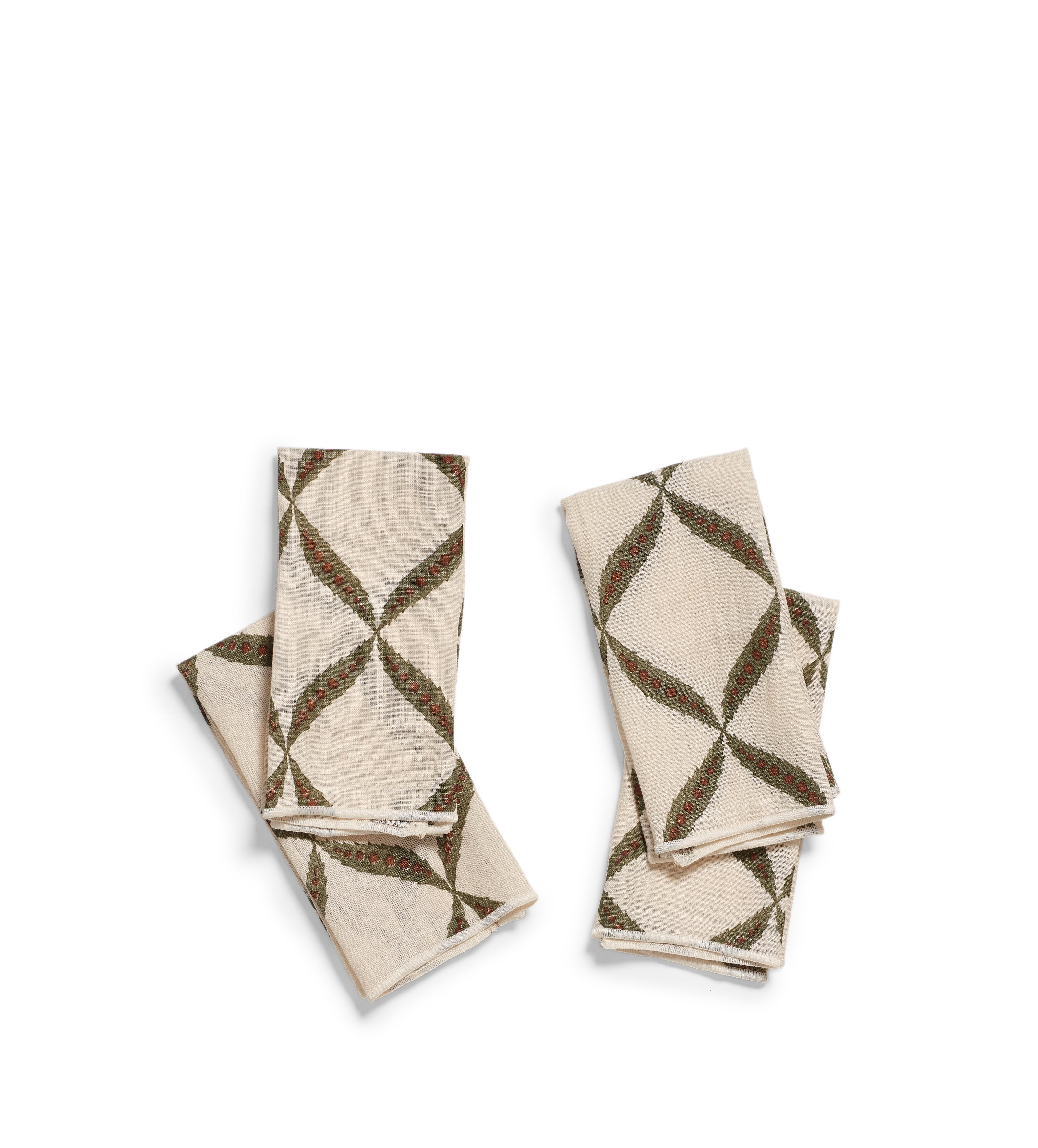Nava Napkins - Set of Four - Sage