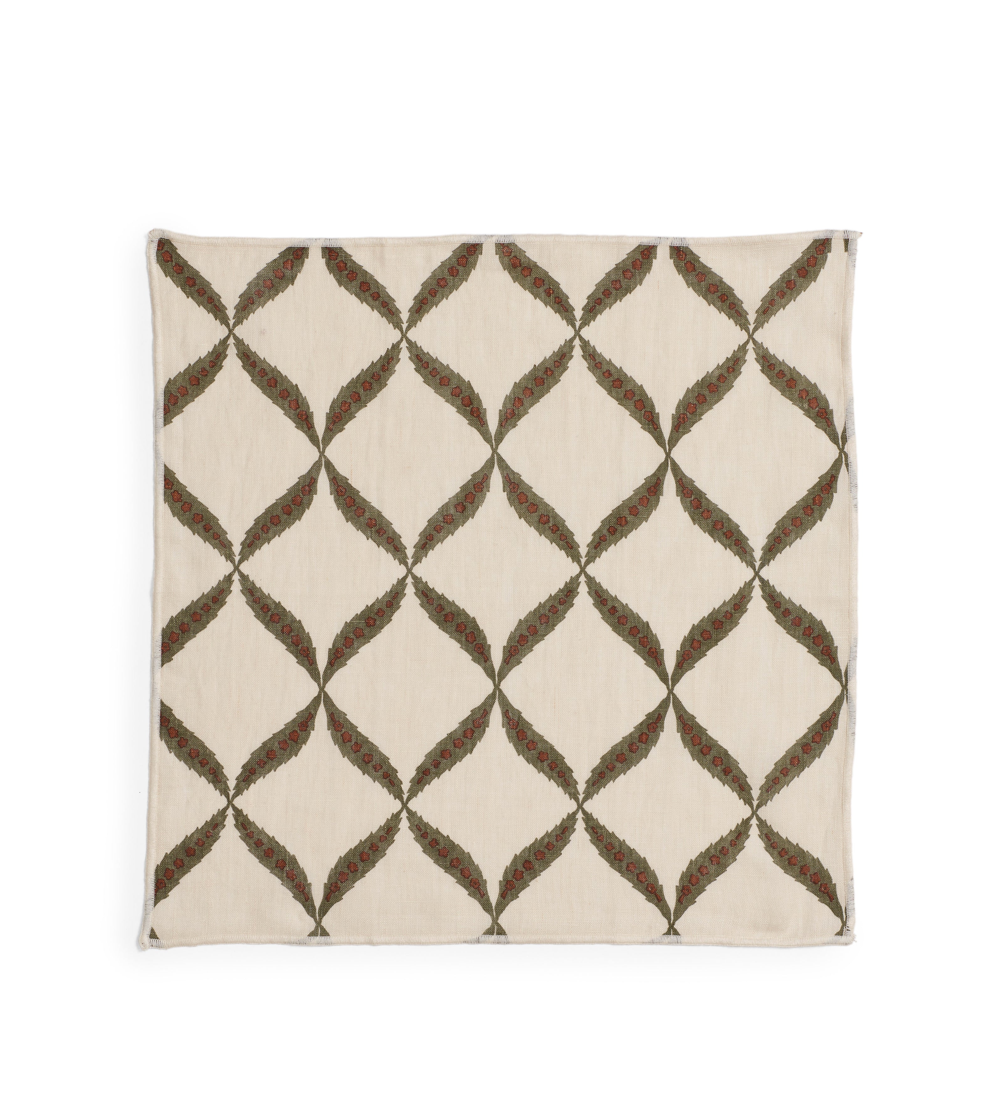 Nava Napkins - Set of Four - Sage