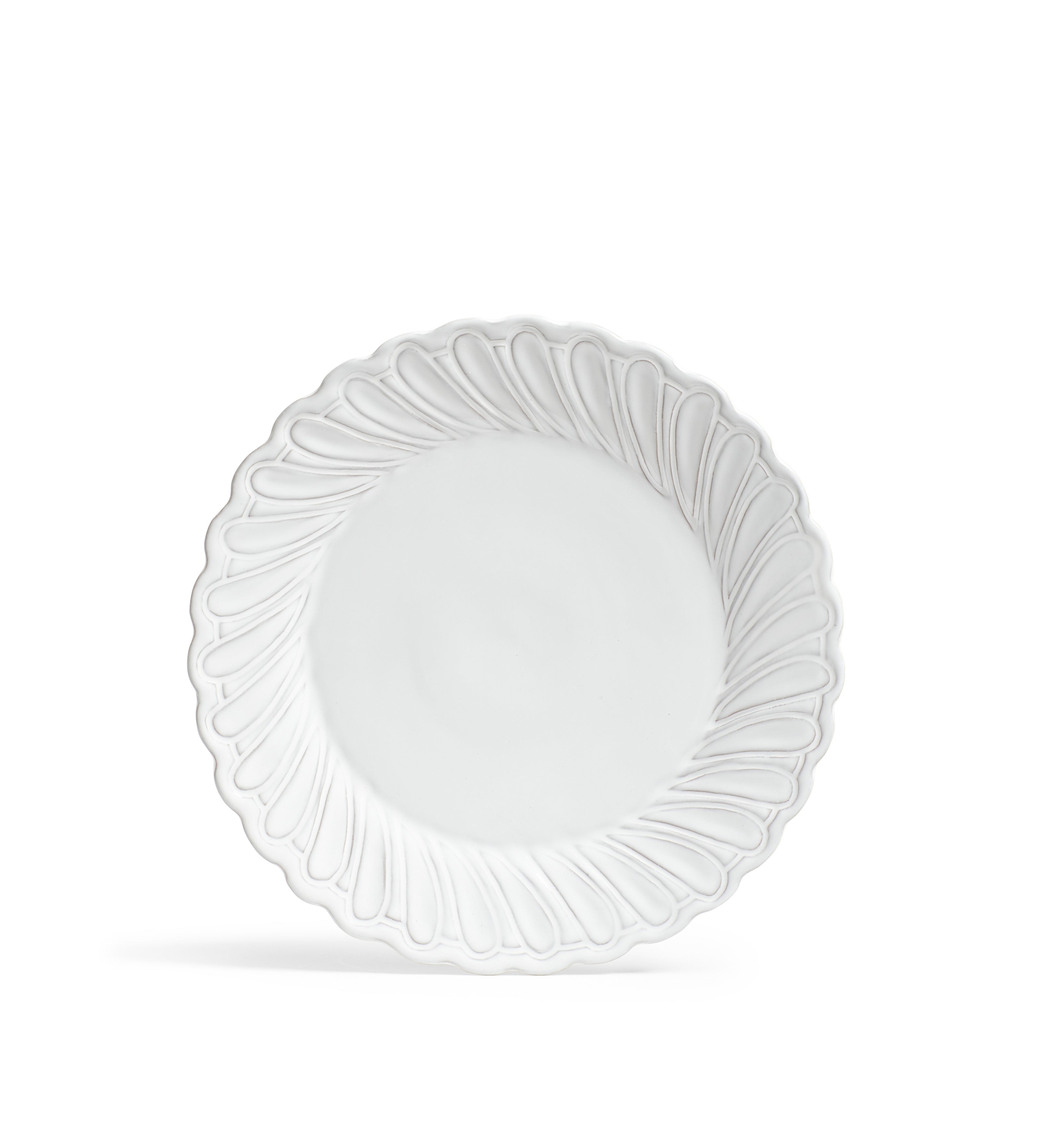 Nephele Dinner Plates - Set of Four - White