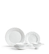 Nephele Dinner Plates - Set of Four - White