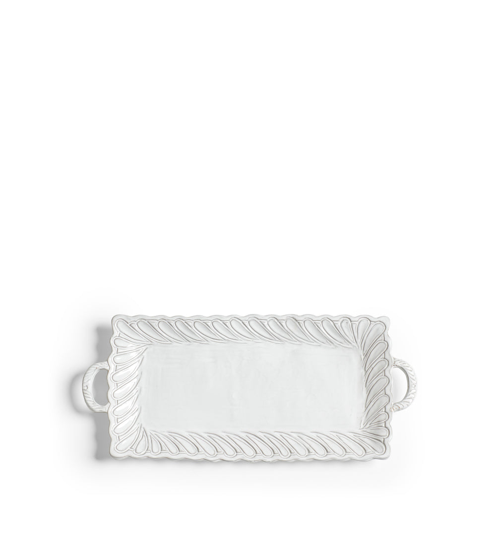 Nephele Platter - White
