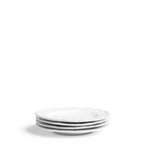 Nephele Side Plates - Set of Four - White