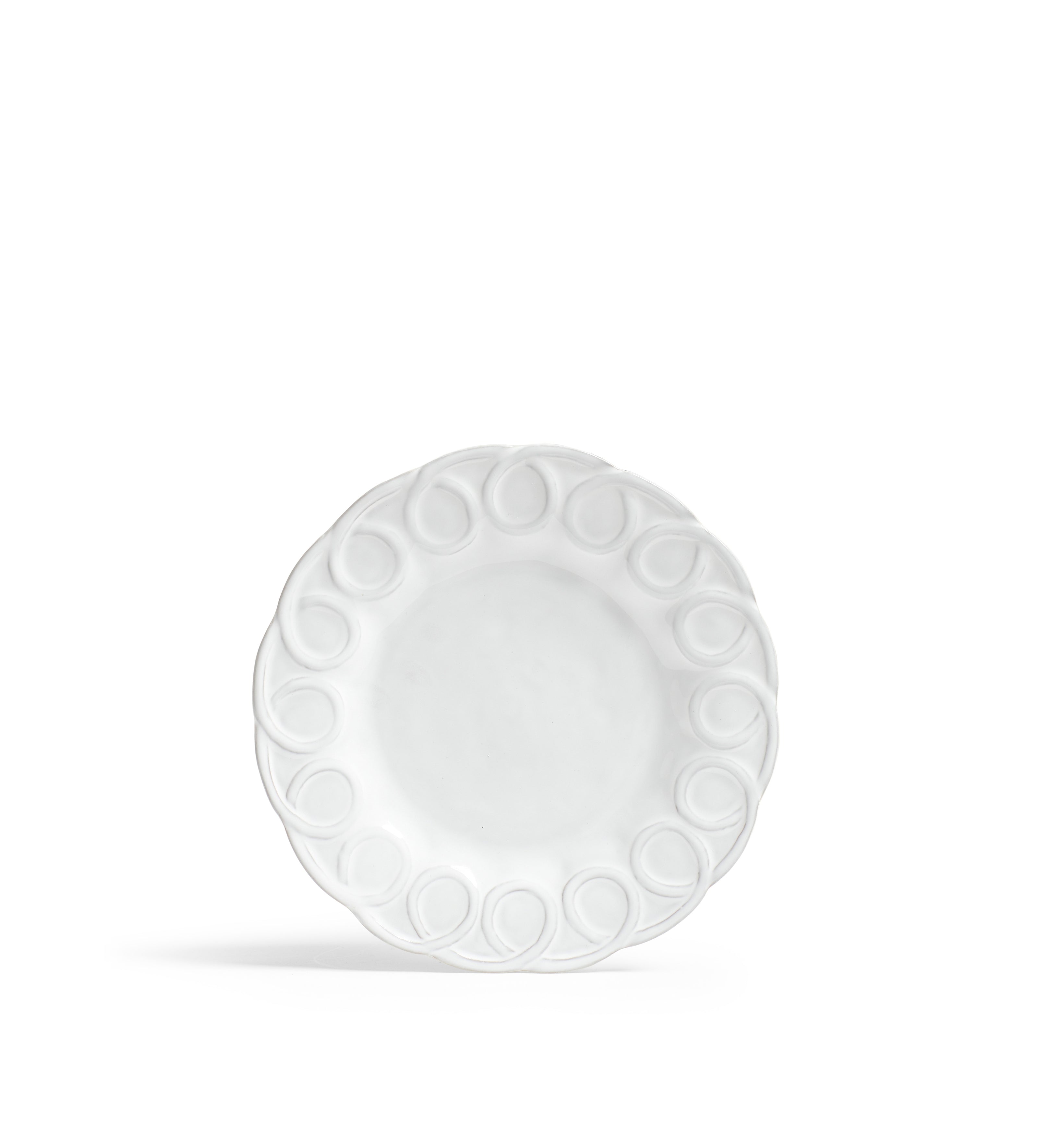 Nephele Side Plates - Set of Four - White