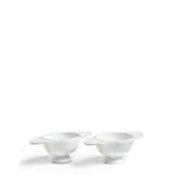 Nephele Soup Tureens Pair - White