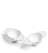 Nephele Soup Tureens Pair - White